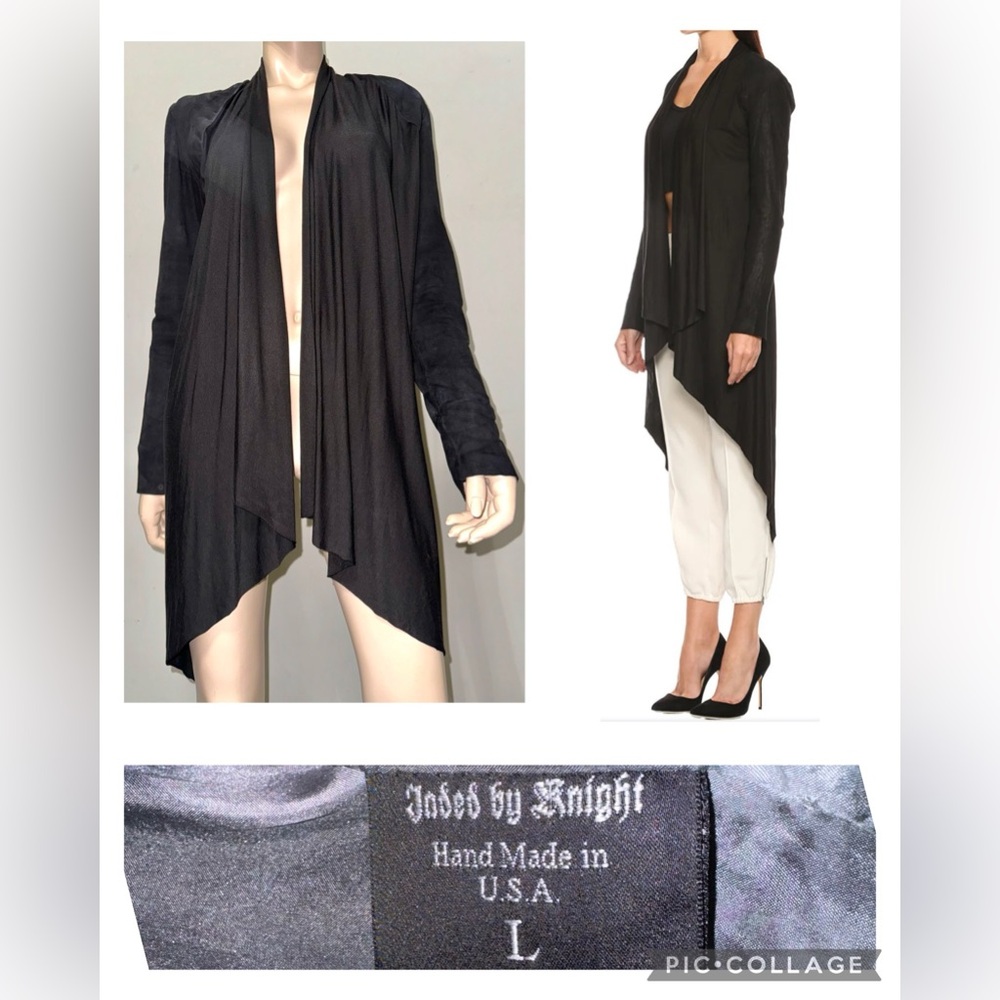 Jaded by Knight Open Leather vest L